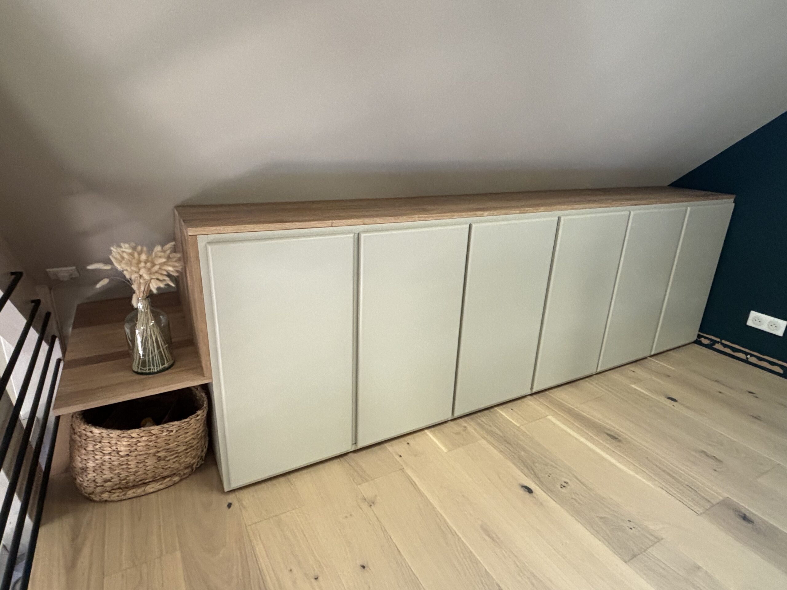 Réalisation du second placard