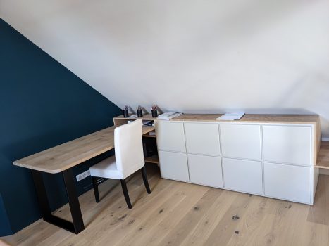 Réalisation du placard bureau
